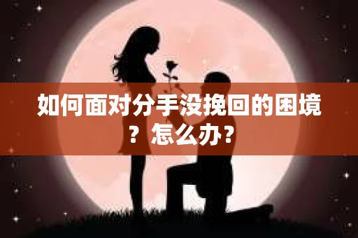 如何面对分手没挽回的困境？怎么办？
