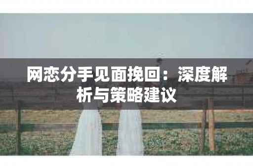 网恋分手见面挽回：深度解析与策略建议