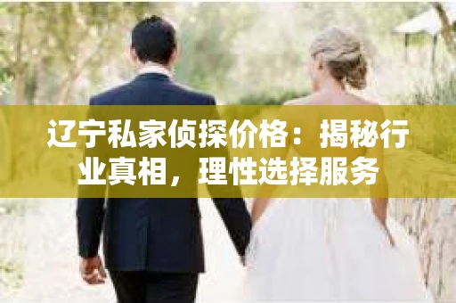 辽宁私家侦探价格：揭秘行业真相，理性选择服务