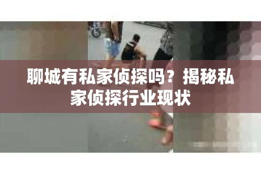 聊城有私家侦探吗？揭秘私家侦探行业现状