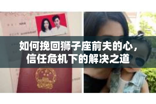 如何挽回狮子座前夫的心，信任危机下的解决之道