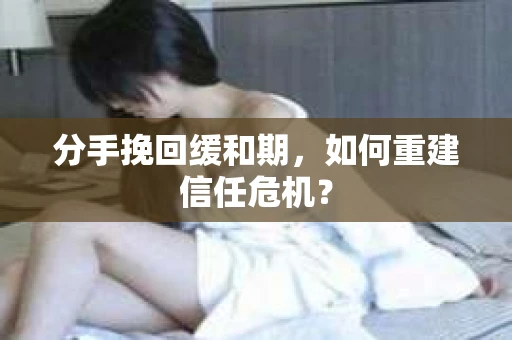 分手挽回缓和期，如何重建信任危机？