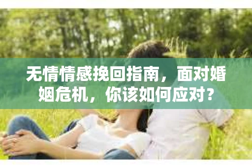 无情情感挽回指南，面对婚姻危机，你该如何应对？